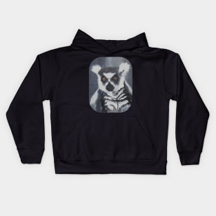 The Lemur Stare! Kids Hoodie